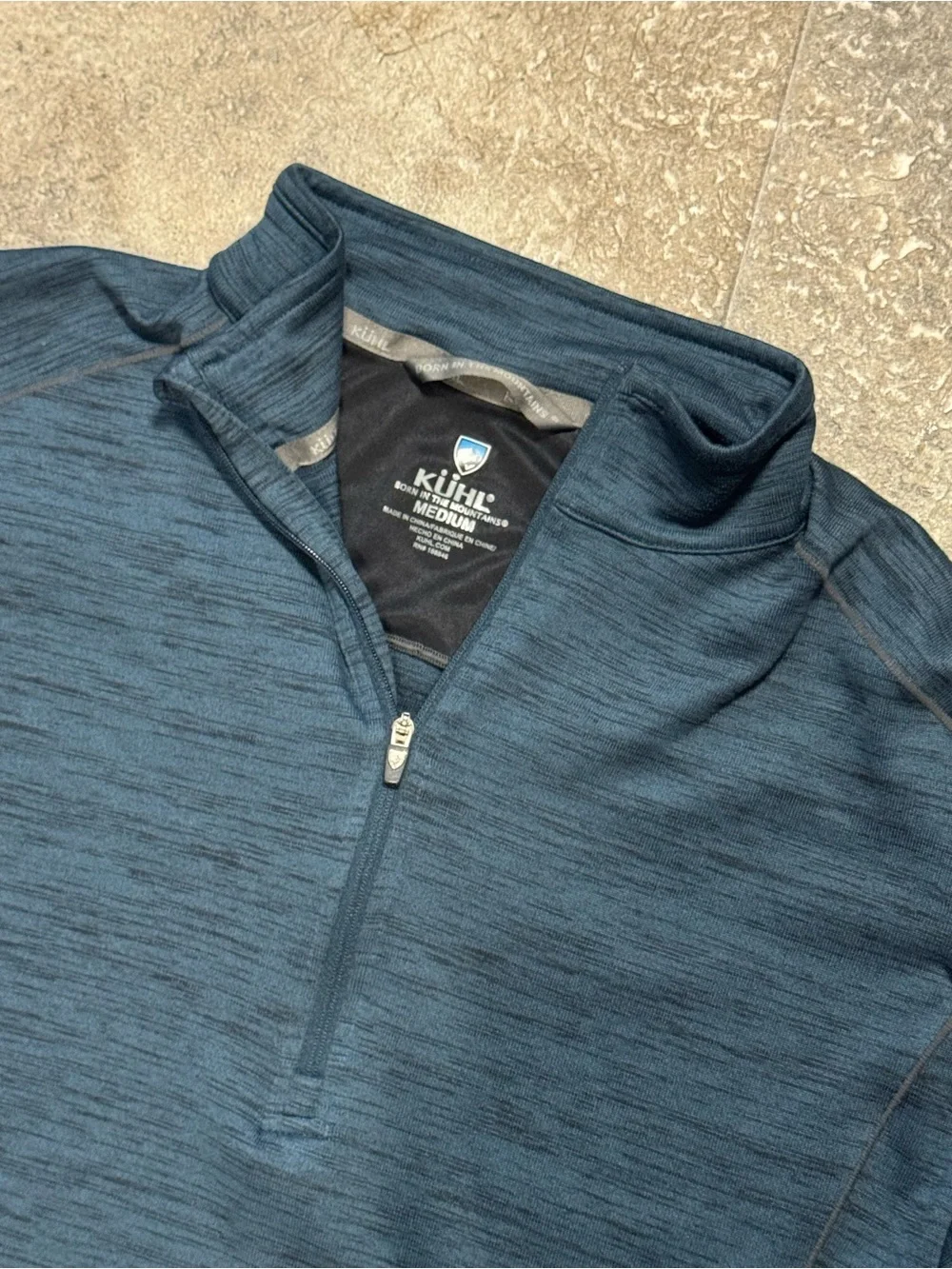 Kühl Mens Alloy Light weight 1/4 Zip Pullover